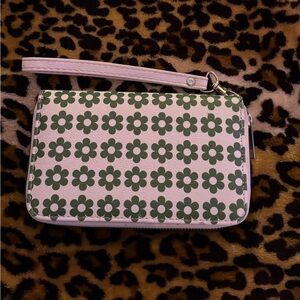 Flower designed wallet